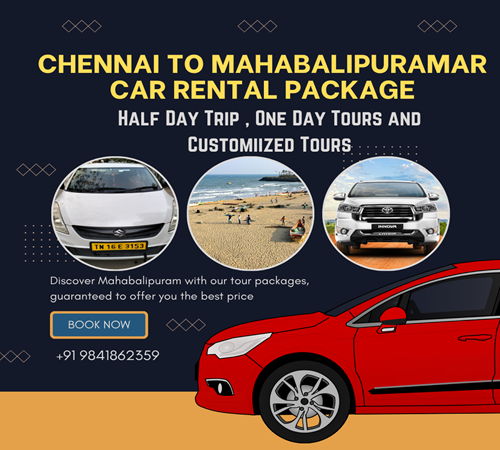 Chennai to Mahabalipuram Car Rental